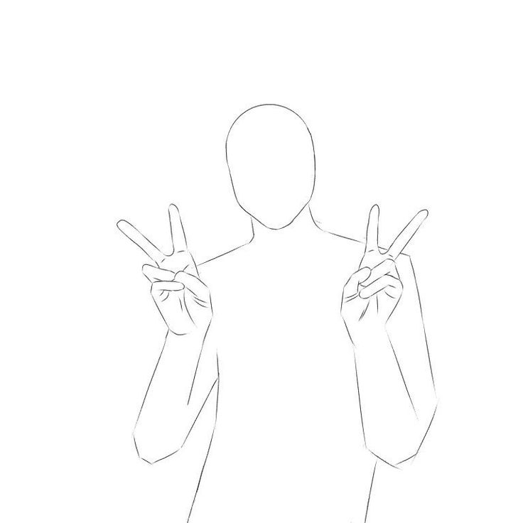 a person holding two fingers up in front of their face and making the peace sign