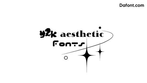 some type of font that is in the shape of an abstract design with black and white colors