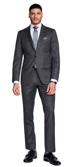 The Hartford's deep neutral color and subtle linear pattern strikes the perfect balance of professional and fashion-forward in a charcoal suit. After all, you have to draw the fineline somewhere.  #Indochino Casual Wedding Suit, Mens Suits Casual, Mens Suits Black, Mens Suits Navy, Wedding Suits Men Black, Indian Wedding Suits Men, Custom Suits Men, Mens Suits Modern, Grey Suit Men