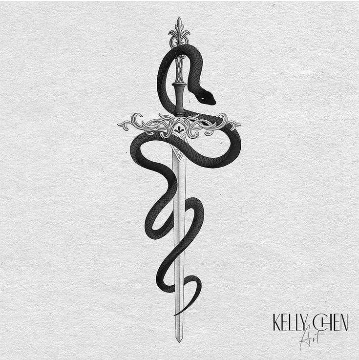 Sagittarius Snake Tattoo, Daggar Tattoo, Gothic Sternum Tattoo, Snake Spine Tattoo, Loki Tattoo, Kelly Chen, Snake And Dagger Tattoo, Wilderness Tattoo, Half Sleeve Tattoo Stencils