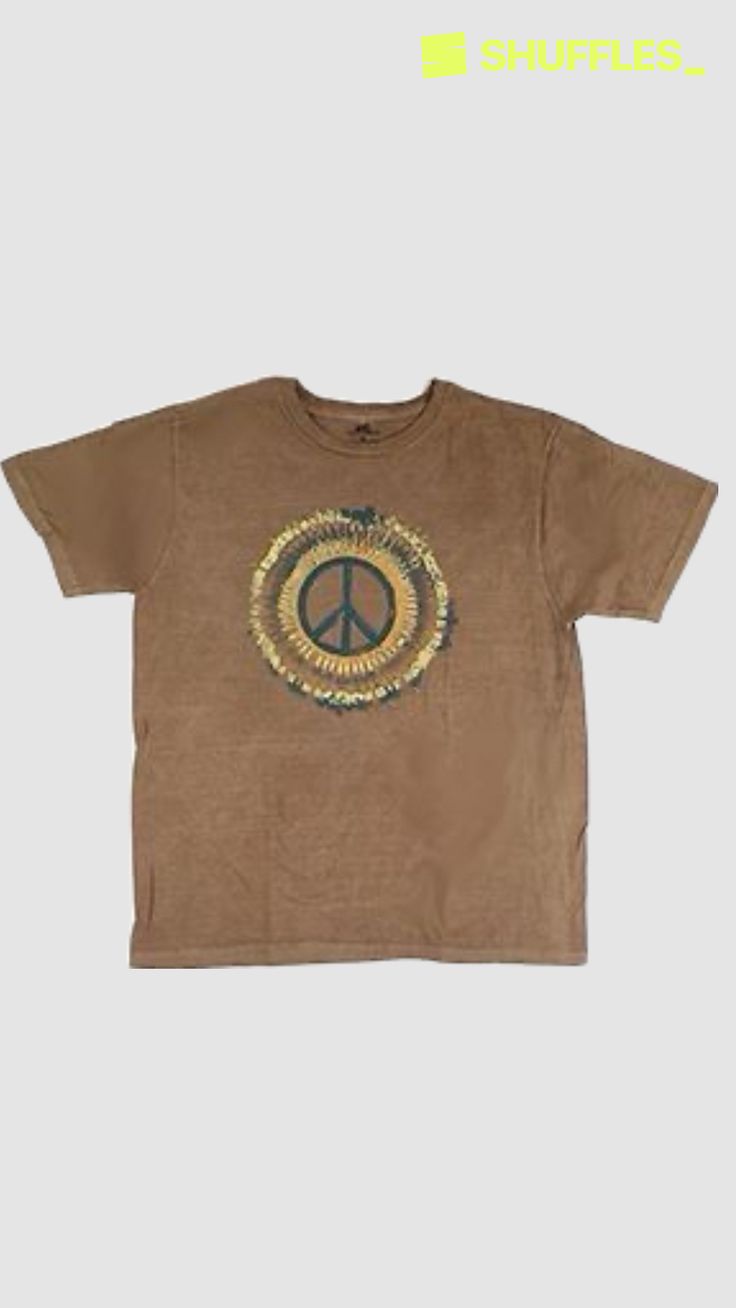 Created by barbiechini on Shuffles Dyed Tshirt, Hippie Fits, Earthy Outfits, Estilo Hippie, Karate Kid, Cool Fits, Swaggy Outfits, Hippie Outfits, Peace Sign