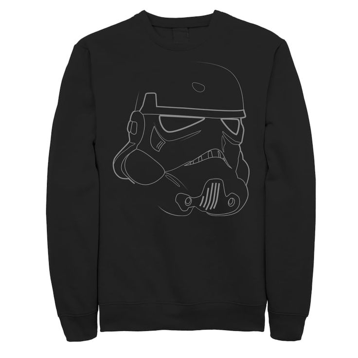 Come to the dark side we have this men's Star Wars sweatshirt. Crewneck Long sleeves FABRIC & CARE Cotton, polyester Machine wash Imported Size: XL. Color: Black. Gender: male. Age Group: adult. Pattern: Graphic. Material: Fleece. Star Wars Sweatshirt, Painted Jacket, Star Wars Outfits, Graphic Material, Star Wars Stormtrooper, Storm Trooper, Mens Fleece, Steam Punk, Pattern Graphic