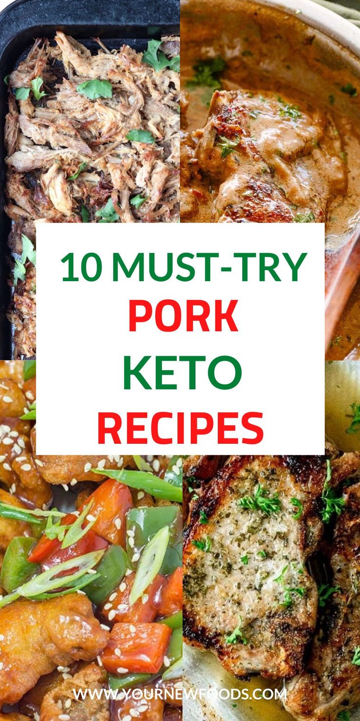 the top ten must try pork keto recipes