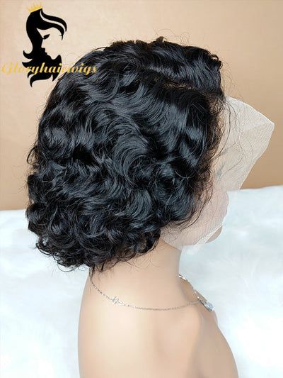 Natural Curly Wig, Short Lace Front Wigs, Wigs Blonde, Curly Lace Wig, Short Curly Wigs, Short Hair Wigs, Curly Lace Front Wigs, Curly Human Hair Wig, Pixie Cut Wig