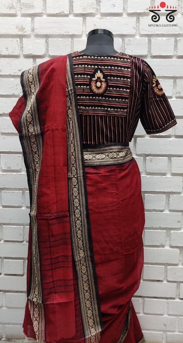 Spatika Clothing, Printed Kurti Designs, Draping Styles, Kalamkari Dresses, Silk Kurti Designs, Cotton Saree Blouse Designs, Cotton Saree Blouse, Saree Painting, Patola Sarees