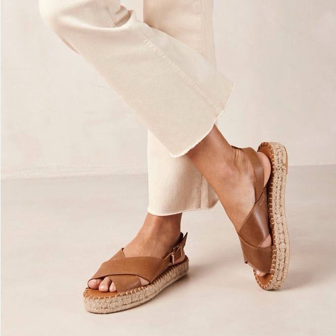 Alohas Crossed Camel Espadrilles Bnwb Brown Espadrilles With Cork-bed Midsoles For Vacation, Brown Espadrilles With Textured Sole, Chic Brown Espadrilles With Woven Sole, Natural Textured Espadrilles, Chic Brown Espadrilles For Vacation, Woven Sole Espadrilles For Outings, Brown Slip-on Espadrilles With Cork-bed Midsoles, Everyday Closed Toe Espadrilles, Flat Espadrilles For Everyday