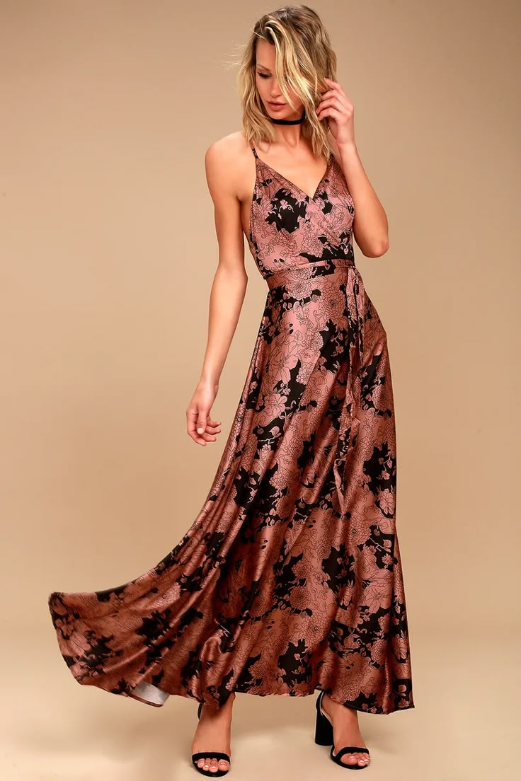 Shop Dresses for Weddings | Wedding Guest Dresses - Lulus Tea Gardens, Rusty Rose, Formal Wedding Guest Dress, Black Tie Wedding Guests, Rose Maxi Dress, Spring Maxi Dress, Fall Wedding Guest Dress, Guest Attire, Wedding Attire Guest