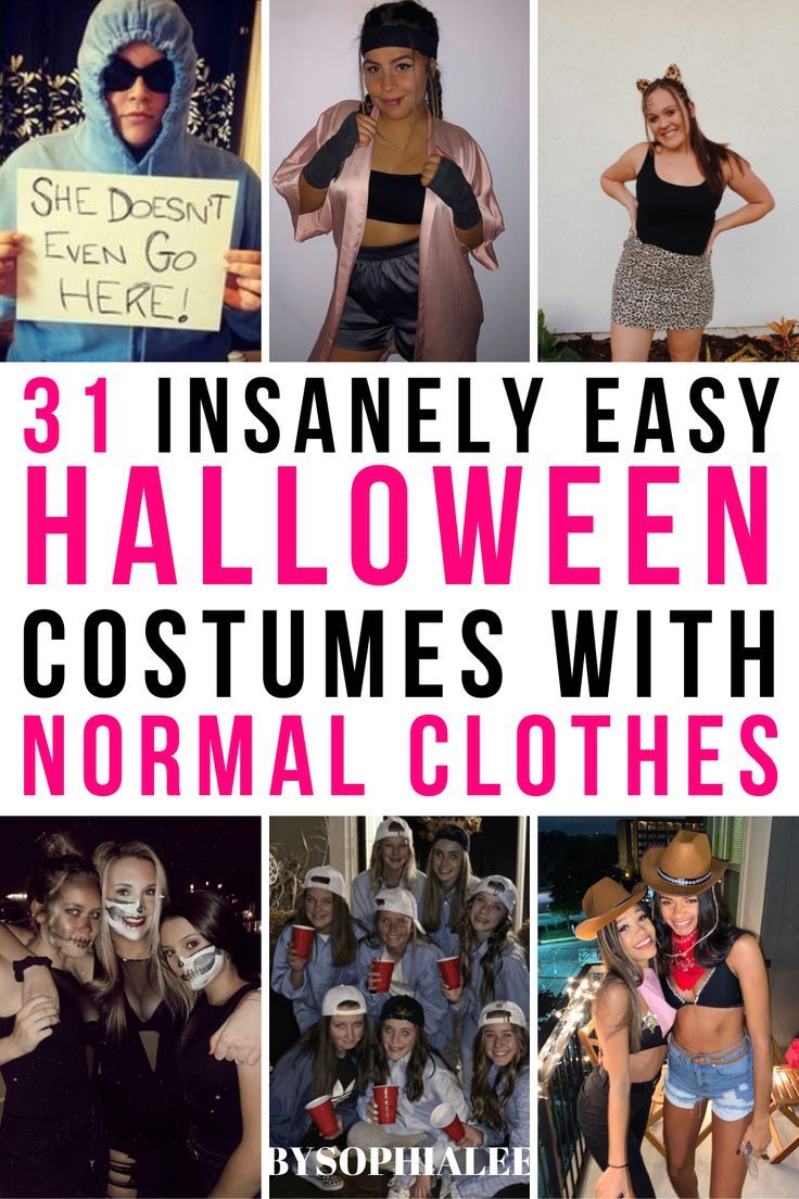 halloween costumes that are easy to make