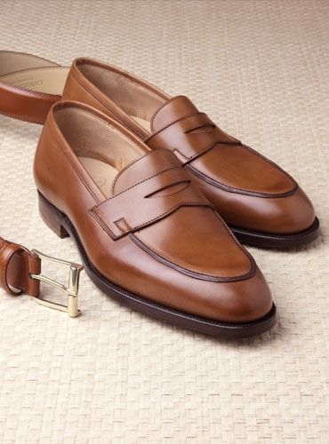 The Rosebery Loafer in Antique Tan Elegant Tassel Loafers With Moc Toe For Office, Elegant Office Tassel Loafers With Moc Toe, Elegant Semi-formal Goodyear Welted Slip-ons, Elegant Brown Slip-ons For Work, Timeless Goodyear Welted Moccasins For Office, Elegant Semi-formal Goodyear Welted Moccasins, Elegant Goodyear Welted Plain Toe Loafers, Elegant Brown Goodyear Welted Monk Strap Shoes, Elegant Brown Monk Strap Shoes With Goodyear Welted