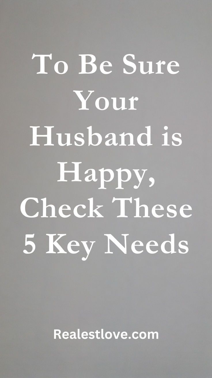 You will discover the top key needs that will help you ascertain whether your husband is truly happy. I’ll also provide tips on how to make him happy. So, read on. Happy Marriage Tips, Commit Adultery, Marriage Life, Marriage Tips, Reading Material, Career Development, Happy Marriage, Marriage Advice, Self Esteem