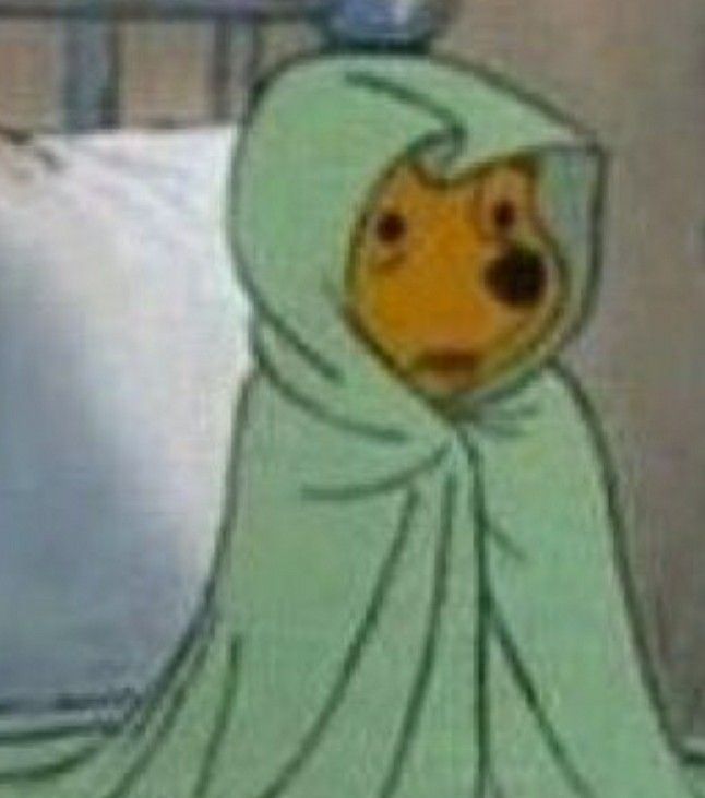 an animated image of a person in bed with a blanket over their head and the caption reads, i'm not going to sleep