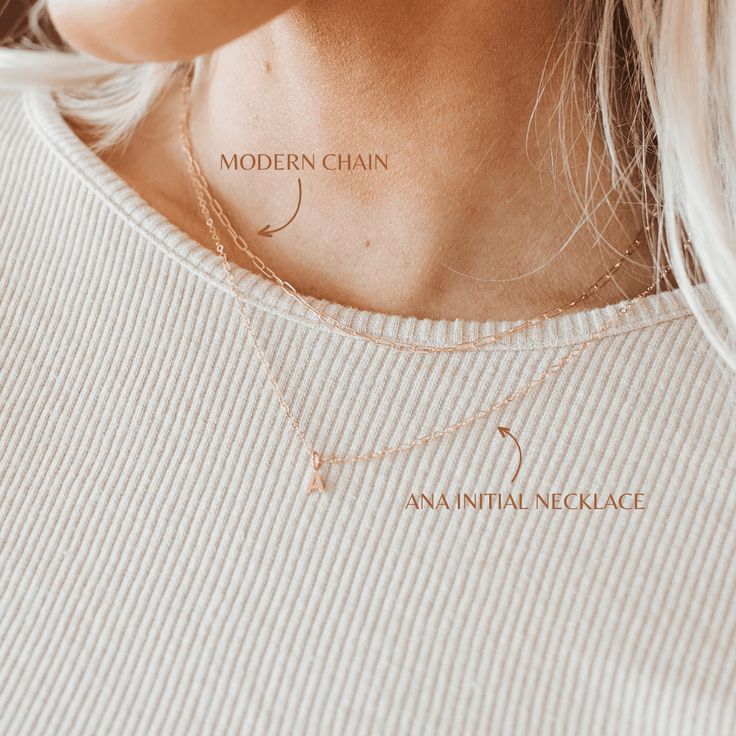 Make it personal with this modernized + dainty initial necklace. Handcrafted to order in our Salt Lake City studio ✨ Dainty Initial Necklace, Hypoallergenic Jewelry, Chain Extenders, Studio City, Minimalist Modern, Initial Charm, Salt Lake City, Lake City, Initial Necklace