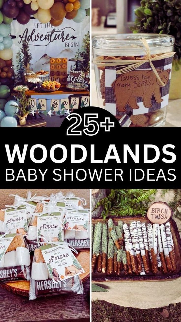 baby shower ideas for the 25 best woodland baby shower themes