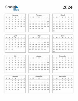 a calendar for the year 2012 - 2013 with blue numbers on each side and white background