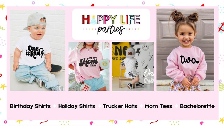 HAPPY LIFE PARTIES | Birthday and Holiday Outfits | Party Ideas