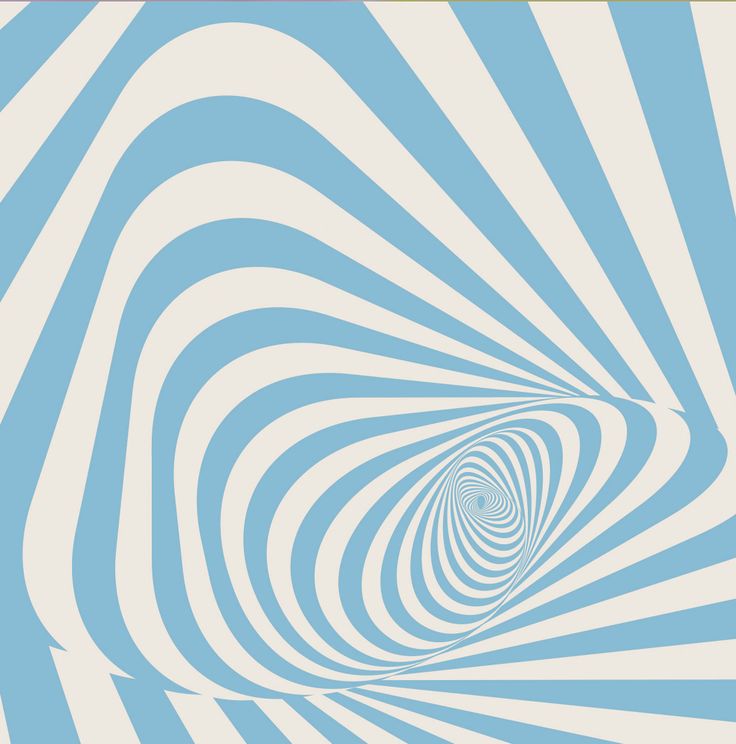 an abstract blue and white background with wavy lines in the center, forming a spiral pattern