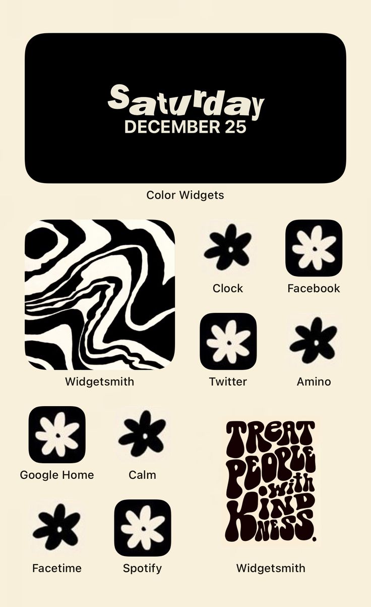 the logo for saturday december 25, 2013 is shown in black and white with different colors