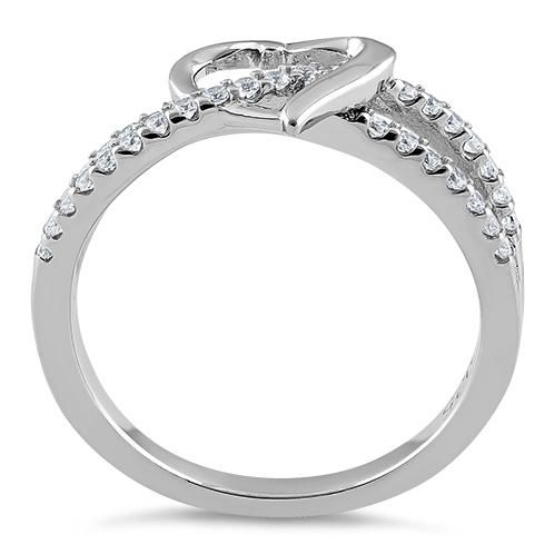 Top of ring height: 8.5mm

         Top of ring width: 9.6mm

      Band width:  4.8mm

      Shank width: 1.9mm

    
        Stone material:  clear cubic zirconia  

      Stone shape:  round

      Total number of CZ    stones: 33

      Stone setting:  prong setting

   
       Metal:  925 sterling silver

      Plating:  rhodium plated    (what is rhodium?) What is Rhodium? 
 
   If you're not familiar with Rhodium, it's a rare metal in the platinum   group, and at over $20,000 pe Cubic Zirconia Round Band Promise Ring, Cubic Zirconia Heart Ring With Pave Setting For Wedding, Formal Heart Shaped Cubic Zirconia Diamond Ring, Cubic Zirconia Heart Cut Halo Ring For Promise, Classic Cubic Zirconia Bypass Promise Ring, Cubic Zirconia Diamond Ring With Brilliant Heart Cut, Formal Heart Ring With Center Stone In Cubic Zirconia, Cubic Zirconia Heart Ring With Prong Setting, Heart Shaped Cubic Zirconia Rings For Formal Occasions