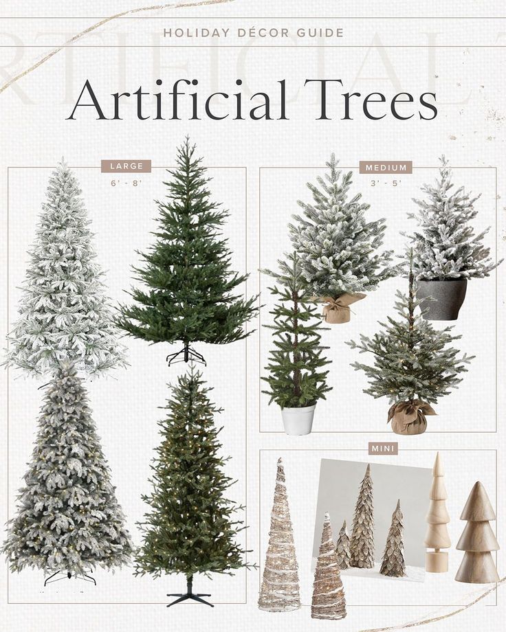 the holiday decor guide for artificial trees