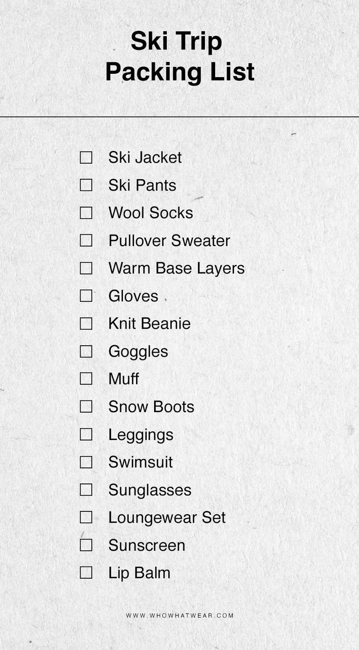 The Ultimate Ski Trip Packing List: 15 Essentials to Bring | Who What Wear UK What To Bring On A Ski Trip, One Week Ski Trip Packing List, Snow Essentials, Tahoe Outfits, Ski Packing List, Trip Supplies, Ski Essentials, Ski Trip Packing List, Ski Trip Packing