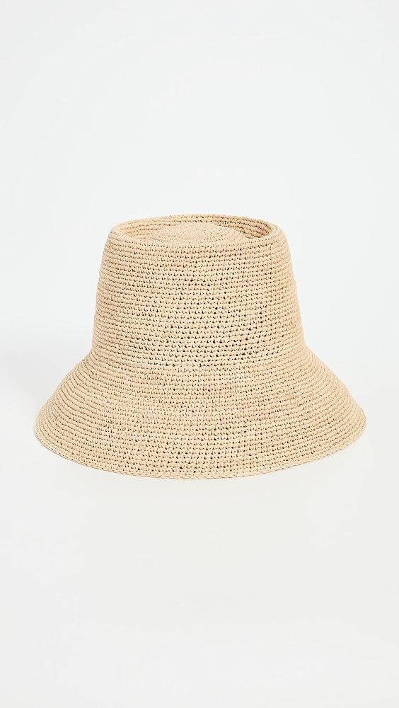 Janessa Leone Felix Bucket Hat | Shopbop Janessa Leone Hat, Bucket Design, Straw Bucket Hat, Tailored Clothes, Crochet Bucket, Janessa Leone, Crochet Bucket Hat, Natural Branding, Ageless Style