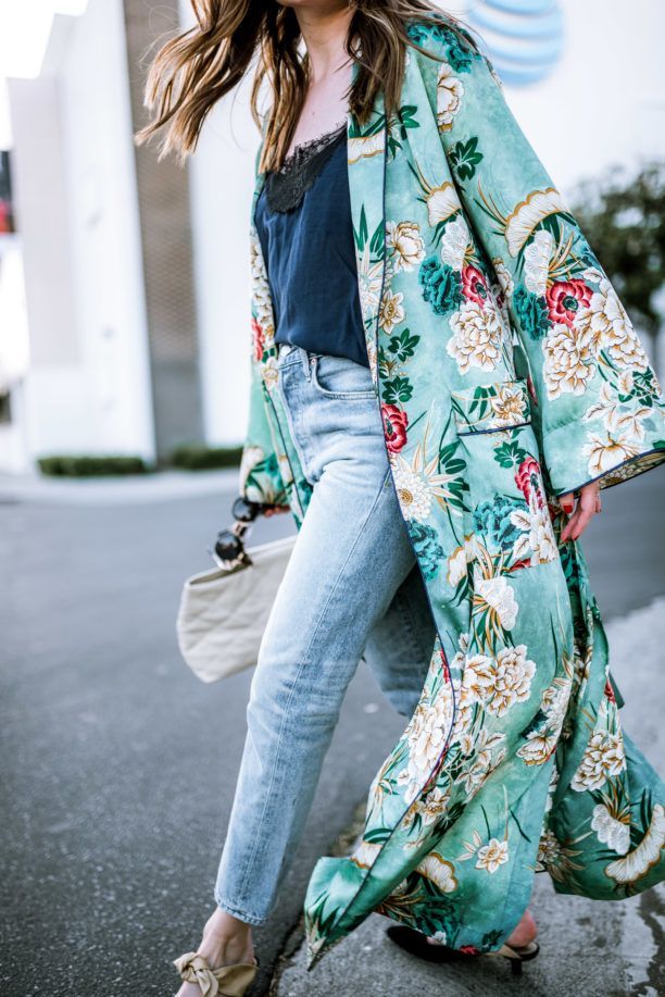 Long Silk Kimono, Kimono Set, Silk Kimono Jacket, Kimono Floral, Kimono Outfit, Mode Kimono, Cardigan Kimono, Chiffon Kimono, Long Kimono