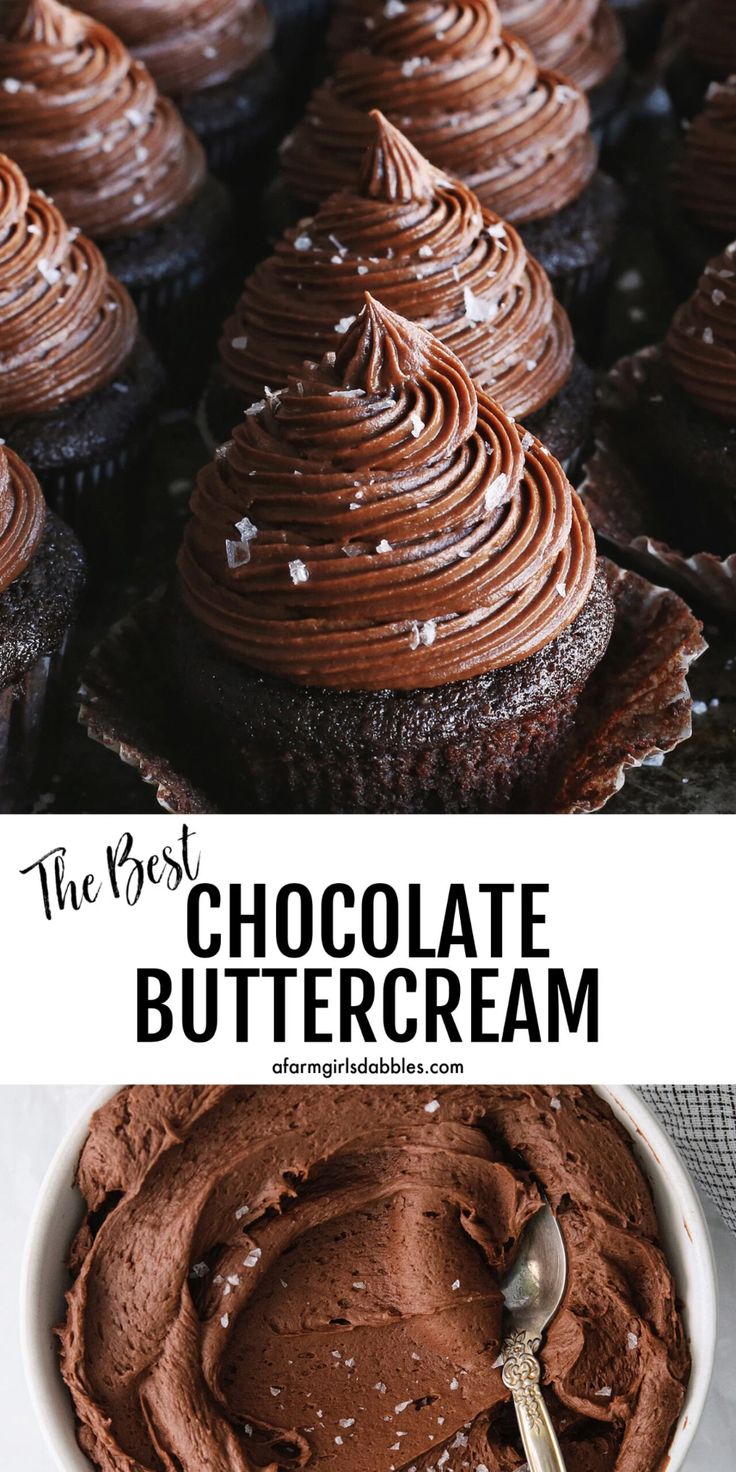 the best chocolate buttercream recipe you'll ever make it taste amazing and delicious