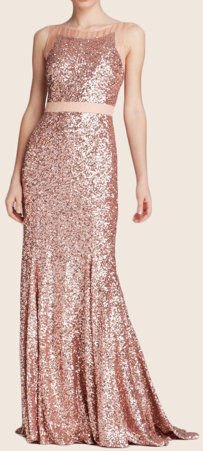 MACloth Mermaid V Back Sequin Prom Dress Rose Gold Formal Evening Gown #dress #gown #prom #prom2019 #promdress #promgown #formaldress #formalgown #eveningdress #eveninggown #wedding #bridal #weddingdress #weddinggown #bridalgown #bridaldress #rosegold #sequin #mermaid Rose Gold Evening Gown, Sequence Gown, Gold Evening Gown, Rose Gold Prom Dress, Halter Evening Dress, Ruffled Gown, Aqua Dresses, Sequin Prom Dress, Sleeveless Gown