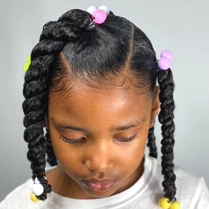 Weaving Hairstyles, Baby Girl Hairstyles Curly, Ghana Weaving, Cute Toddler Hairstyles, Lil Girl Hairstyles, Toddler Hairstyles Girl, Natural Hairstyles For Kids, Girls Natural Hairstyles