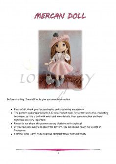 the instructions for this doll are in english and spanish, but it's not easy to read