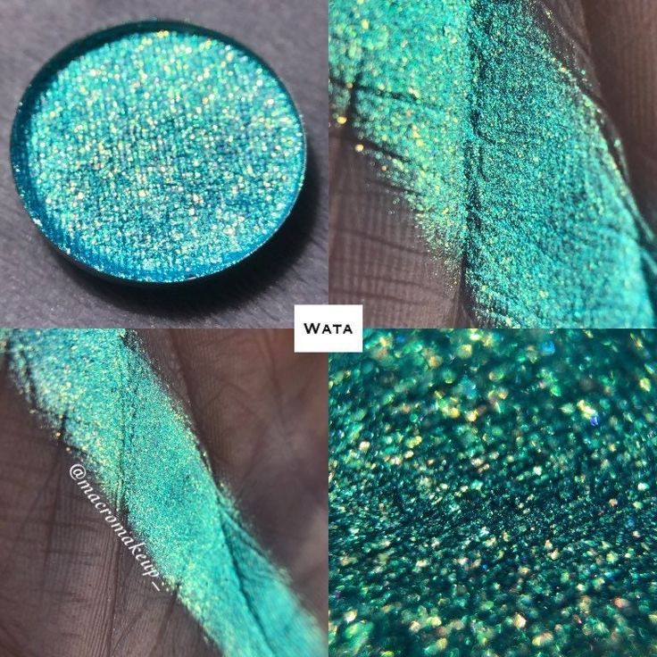 You will receive one 26mm pan ready to go into any magnetic palette. Wata is a metallic iridescent eyeshadow infused with multi chrome flakes and iridescent multichrome sparkles.  Introducing V.I.P Glitz & Glam Cosmetics!! Your go to for super sparkly and pigmented eyeshadows. Handmade Vegan and cruelty free.  Get the look for less!!  Indie eyeshadow high quality. Talc free Glycerin free.  Ingredients: Mica, Calcium Carbonate, Zinc Stearate, Kaolin Clay, Silicon Dioxide, Allantoin, Copernicia Ce Indie Eyeshadow, Holographic Eyeshadow, Turquoise Eyeshadow, Iridescent Eyeshadow, Teal Makeup, Magnetic Palette, Cute Eye Makeup, Metallic Eyeshadow, Abstract Flower Art