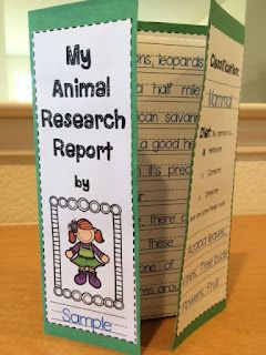 an animal research report is displayed on a table