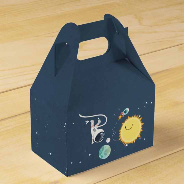 Outer Space Birthday Favor Box Rocket Astronaut  Zazzle Outer Space Party Favors, Space Party Favors, Orange Dinosaur, Astronaut Party, Favor Boxes Birthday, Space Theme Party, Astronaut Birthday, Outer Space Party, Outer Space Theme