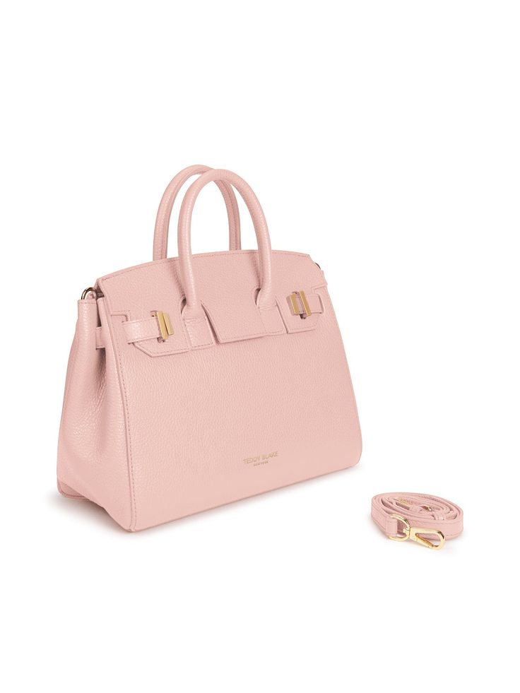 Introducing the new Gigi handbag from Teddy Blake, crafted in Italy from soft pebbled leather. Its versatile design includes a detachable strap and spacious interior for daily essentials. Made in Italy Italian Leather Handmade by Experts Teddy Blake Handbags, Teddy Blake, Daily Essentials, Modern Classic, Italian Leather, Pebbled Leather, Leather Handmade, Calf Skin, Light Pink