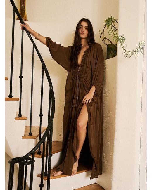 Romantic Maxi Dress, Free People Adella, Fall Maxi, Free People Maxi, Free People Maxi Dress, Embroidered Maxi Dress, Puffed Sleeves, Lace Maxi Dress, Flowy Dress