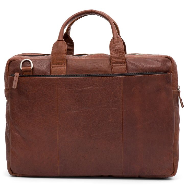 Designed in Denmark by our very own Lucleon, this chic leather briefcase for men is both timelessly classic and superbly functional. Features 2 carry handles and an adjustable/detachable shoulder strap, 2 deep pockets on the front and back of the exterior. The spacious interior boasts 1 dedicated laptop section with secure fastening, 2 zip-lined pockets, and 4 easy-access pockets. Crafted from gently treated buffalo hide to highlight natural defects and tone variations, ensuring yours is absolut Leather Laptop Bag, Chic Leather, Briefcase For Men, Leather Laptop, Leather Briefcase, Laptop Bag, Tan Leather, Easy Access, Montreal