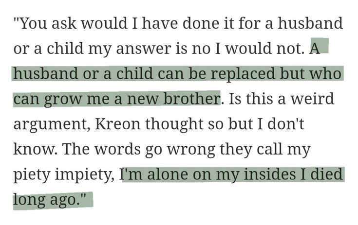 the words are written in green and black on white paper, which reads you ask would i have done it for a husband or a child?