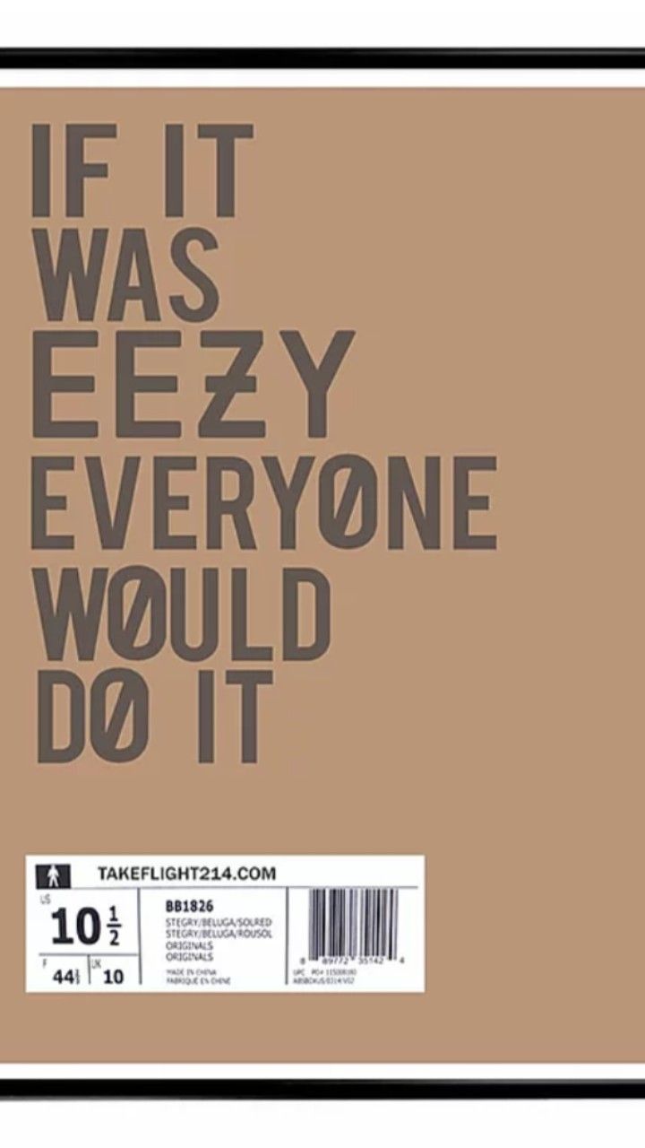 a poster with the words if it was eezy everyone would do it on it