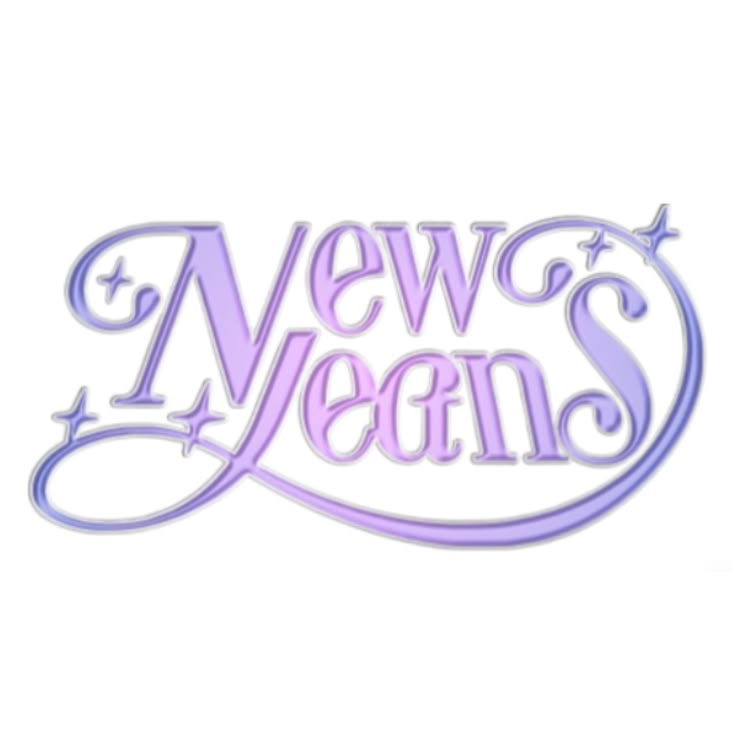 the word new years written in purple ink