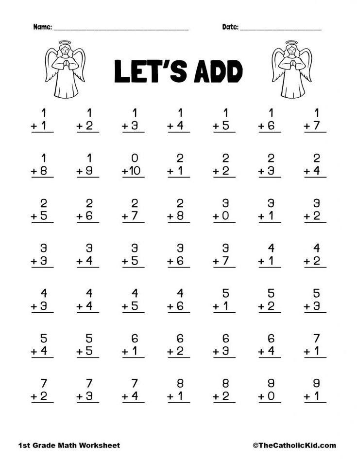 an addition worksheet for the first grade students to learn how to add and sub