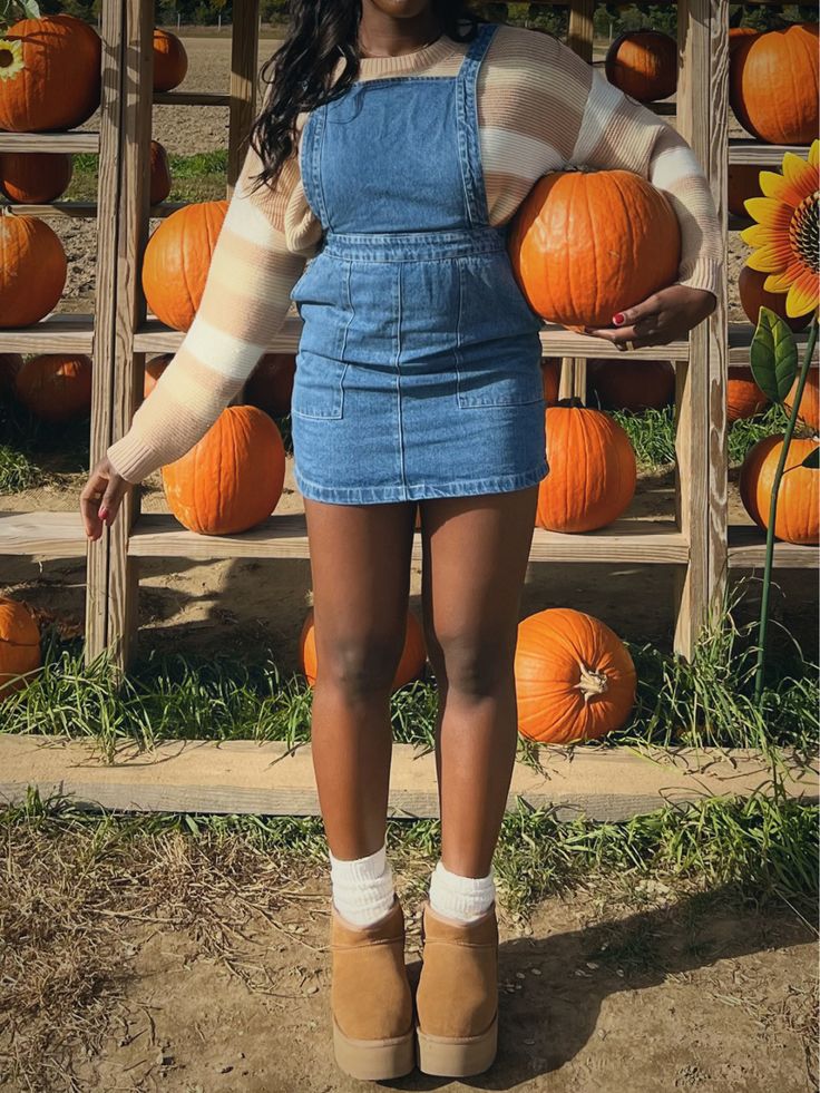 Fall outfit, denim dress, Uggs outfits , comfy outfit, casual outfit, cozy outfit, slouchy socks, sweater outfit, pumpkin patch outfit Follow my shop @nkmedani on the @shop.LTK app to shop this post and get my exclusive app-only content! #liketkit #LTKshoecrush #LTKHalloween #LTKfindsunder100 @shop.ltk Slouchy Socks, Uggs Outfits, Simple Winter Outfits, Patch Outfit, Outfits Comfy, Outfit Denim, Pumpkin Patch Outfit, Simple Fall Outfits, Uggs Outfit