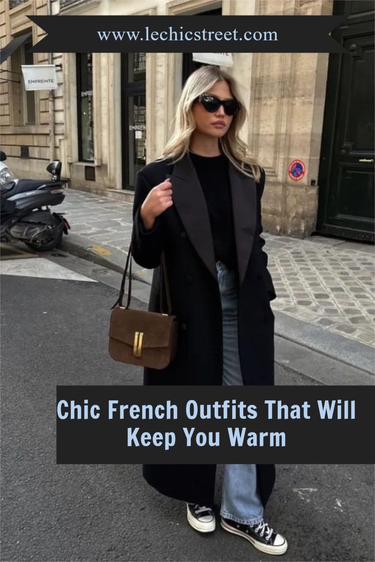 Chic French Outfits That Will Keep You Warm. Looking for parisian style that is parisian chic style for winter outfits. Find plenty of parisian aesthetic inspo for parisian winter outfits that are chic and will give you that parisian chic style. Parisian street style inspo for the winter fashion whether you are a parisian women or not. #parisianstyle #parisianwinteroutfits #winterfashion #parisianvibes Parisian Winter Aesthetic, Winter In Paris Aesthetic Outfit, Paris Fashion In November, Fall Chique Outfits, Edgy Parisian Outfits, Winter Parisian Style Street Look, South Of France Winter Outfits, Parisian Chic Style Winter Classy, Parisian Fall Street Style