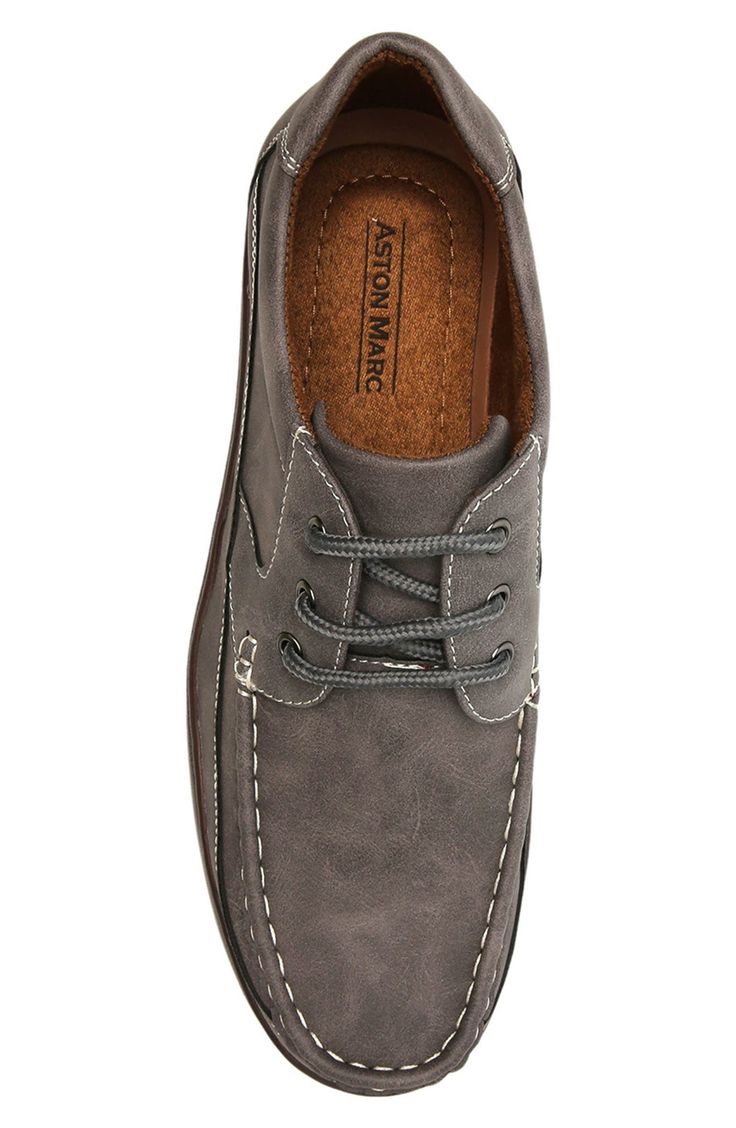 Step into nonstop comfort with these casual comfort shoes from Aston Marc featuring a lace-up design and durable rubber outsole for all-day comfort.Sizing: True to size. M=standard width . Moc toe. Lace-up vamp. Faux-leather construction. Lightly padded footbed. Topstitched detail. Welt stitching. Grip sole. Imported Synthetic upper, rubber sole Ugg Style, Comfort Shoe, Shoe Men, Casual Dress Shoes, Mens Casual Dress, Comfort Shoes, Girls Accessories, Eyewear Sunglasses, Comfortable Shoes