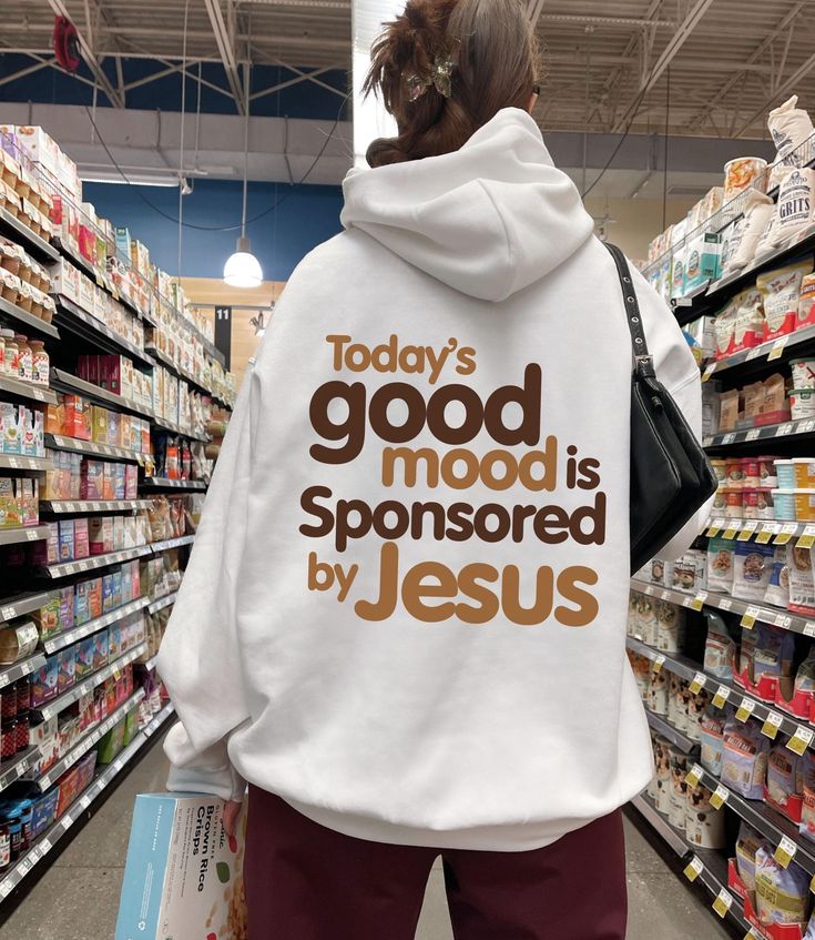 Christian Hoodie Ideas, Hoodies That Hoodie, Christian Winter Outfits, Christian Hoodie Design, Jesus Sweaters, Bible Hoodies, Christian Sweatshirt Designs, Customized Sweatshirts, Things I Want To Buy