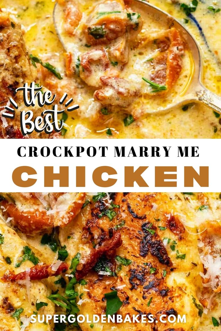 the best crockpot mary me chicken recipe