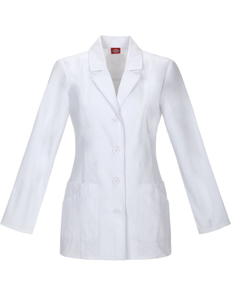 Doctor White Coat, White Lab Coat, Summer Clearance Sale, Dickies Women, Lab Coats, White Lab, Womens Scrubs, Medical Scrubs, White Coat