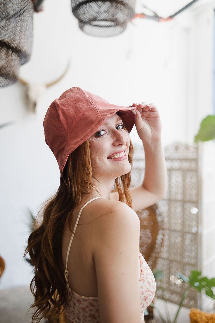 Keep your happy on, while keeping the sun out of your face. With vibrant colors and cool fits, our buckets are modern classics. Adjustable Fit100% Cotton Imported Summer Sun Hat In Solid Color For Everyday, Pink Lightweight Bucket Hat With Curved Brim, Pink Visor Sun Hat For Summer, Lightweight Pink Bucket Hat With Curved Brim, Summer Visor Bucket Hat One Size, Pink Bucket Hat With Uv Protection For Summer, Pink Visor Hat For Summer, Casual Bucket Hat With Uv Protection For Spring, Trendy Pink Cotton Sun Hat