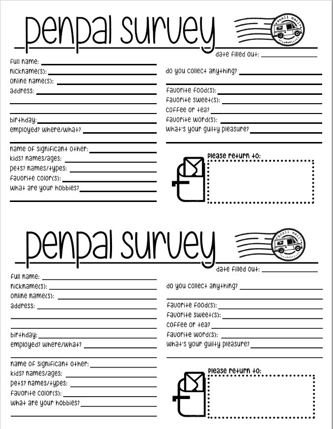 a printable penpa survey with the words penpa survey written in black ink