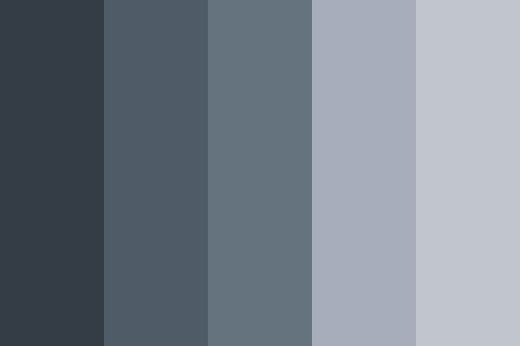 an image of the same color as it appears to be in different shades and sizes