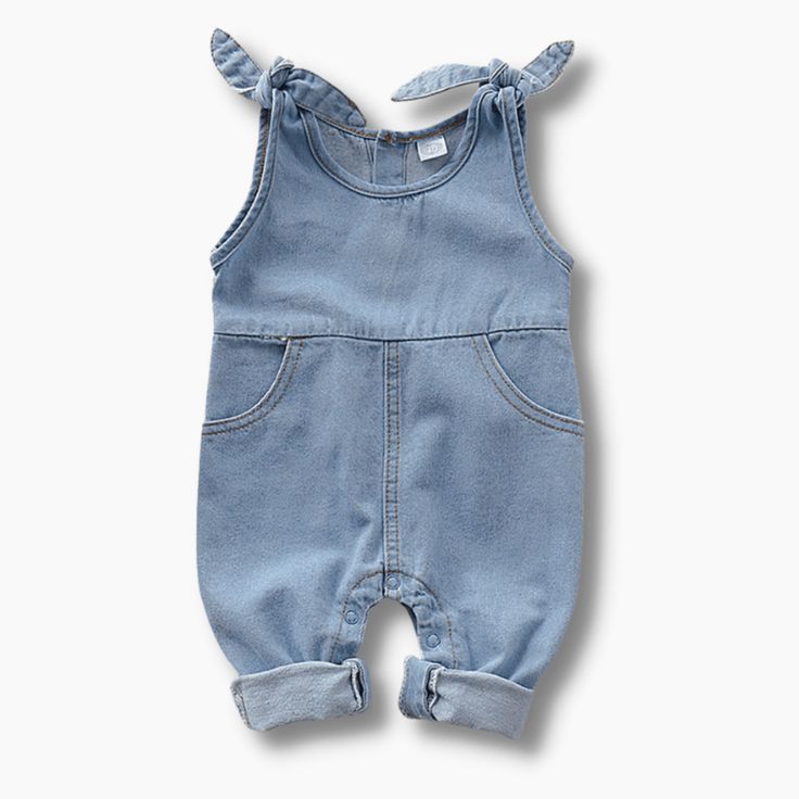 Keep it cute with this sleeveless denim jumpsuit. Both comfy and stylish, this is a go-to piece this season! The material is soft, breathable, and comfy. It features a strap design knotted on the shoulder, a closure button, and buttons at the back and side pockets. It also has a design that folds the end of the jumper which makes it more look stylish. It is nice to wear when there is an outdoor activity or even everyday styling. Material: Cotton, Polyester Collar: Square Collar Closure Type: Bel Light Wash Bib Front Denim Jumpsuit, Spring Denim Shortalls With Bib Front, Light Wash Bib Front Denim Jumpsuit For Summer, Summer Light Wash Denim Jumpsuit With Bib Front, Light Wash Denim Jumpsuit With Bib Front For Summer, Non-stretch Denim Jumpsuit For Summer, Spring Bib Front Denim Jumpsuit, Light Wash Bib Front Overalls For Summer, Denim Blue Bib Front Jumpsuit For Spring